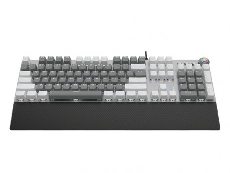 AULA F2088 sivo/bela, black switch, mehanička
