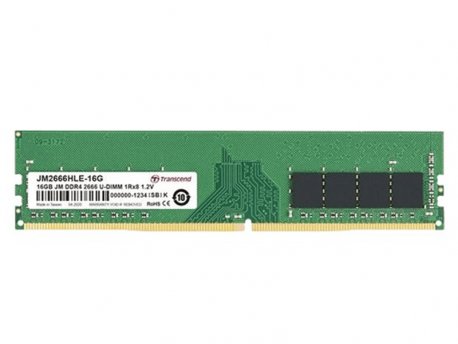 TRANSCEND 16GB DDR4, 2666MHZ, JM2666HLE-16G