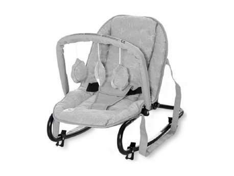 LORELLI BERTONI LEZALJKA/LJULJASKA ROCK STAR LUXE (TOP RELAX) COOL GREY STARS (2021)