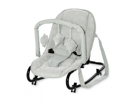 LORELLI BERTONI LEZALJKA/LJULJASKA ROCK STAR LUXE (TOP RELAX) FROSTY GREEN STARS (2021)