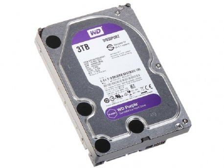 WESTERN DIGITAL HDD WD 3TB WD30PURZ SATA3 64MB Caviar Purple