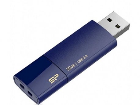SILICON POWER Flash Drive Silicon Power 32GB Blaze B05 USB3.2 SP032GBUF3B05V1D Deep Blue