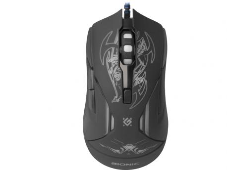 DEFENDER Defender Bionic GM-250L žični USB, Gaming Crni