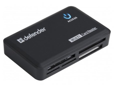 DEFENDER Čitač kartica Optimus USB 2.0, 5 slot, crni