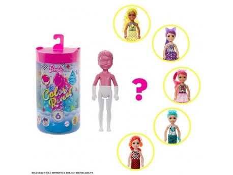 BARBIE Čelzi color reveal