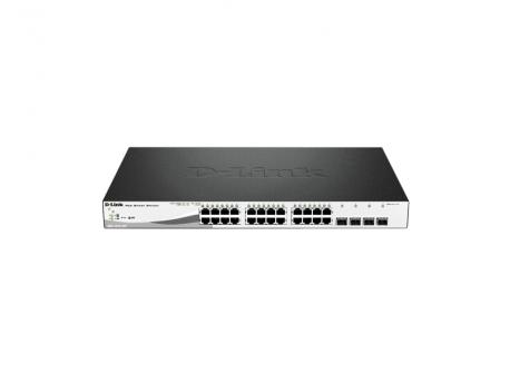 D LINK 28 Gbps Smart Managed PoE Switch 4xSFP DGS-1210-28MP