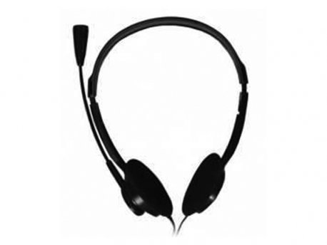 GIGATECH H120 stereo slušalice sa mikrofonom, crne