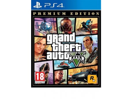 TAKE2 Grand Theft Auto 5 Premium Edition (PS4)