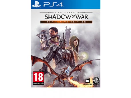 Warner Bros PS4 Middle Earth: Shadow of War Definitive Edition (IT cover)