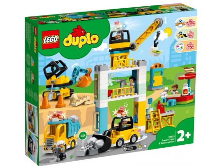 LEGO DUPLO 10933 KRAN I GRADILIŠTE