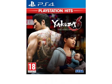 ATLUS PS4 Yakuza 6: The Song of Life Playstation hits