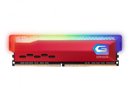 GEIL DIMM DDR4 8GB 3200MHz Orion RGB AMD Edition Red GAOSR48GB3200C16BSC