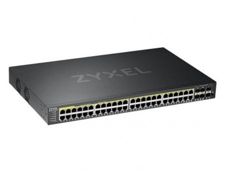 Zyxel GS2220-50HP,EU region,48-port GbE L2 PoE Switch, GS2220-50HP-EU0101F
