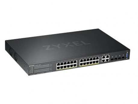 Zyxel GS2220-28HP,EU region,24-port GbE L2 PoE Switch, GS2220-28HP-EU0101F