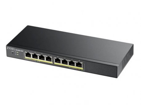 Zyxel GS1900-8HP, 8p Switch, GS1900-8HP-EU0101F