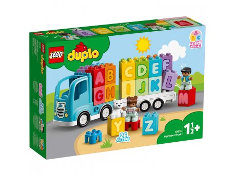 LEGO DUPLO 10915 KAMION SA SLOVIMA ABECEDE