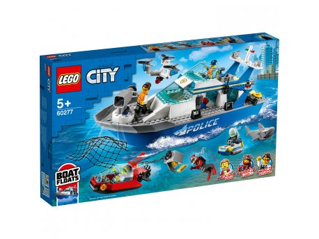 LEGO 60277 POLICIJSKI PATROLNI BROD