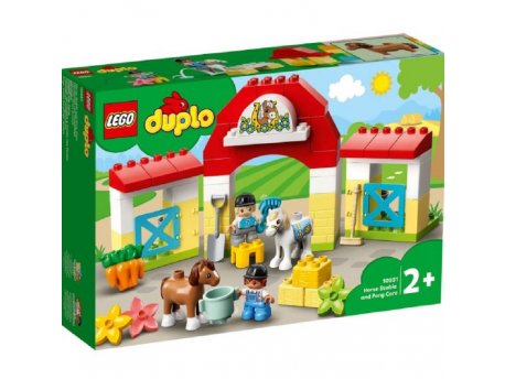 LEGO DUPLO ŠTALA ZA KONJE I NEGA PONIJA