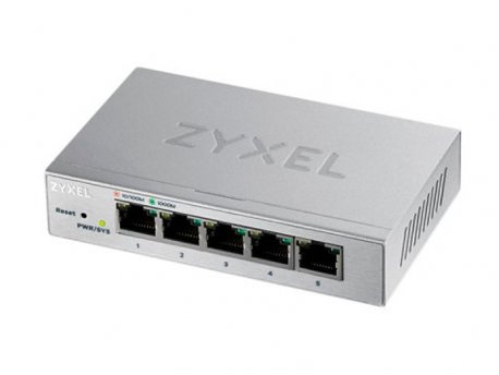 Zyxel GS1200-5, 5 Port Gigabit webmanaged Switch, GS1200-5-EU0101F