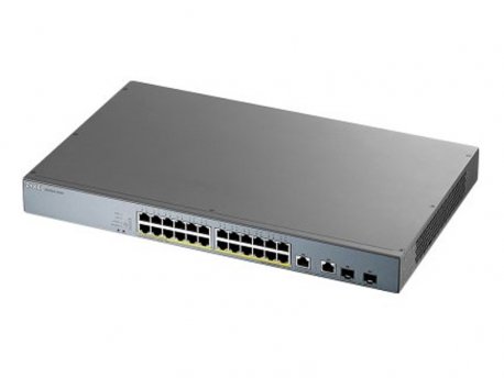 Zyxel GS1350-26HP, 26 Port managed CCTV PoE switch, GS1350-26HP-EU0101F
