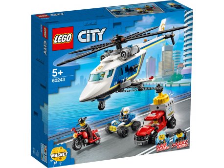 LEGO 60243 POLICIJA: HELIKOPTERSKA POTERA