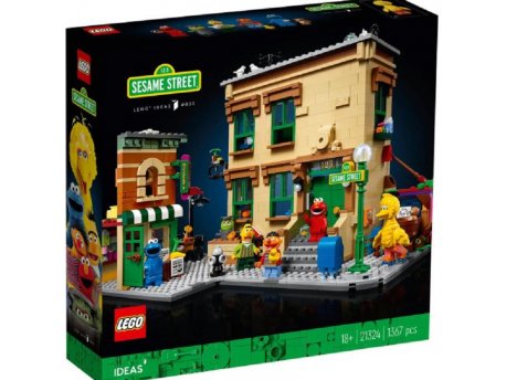 LEGO 21324 ULICA SEZAM 123