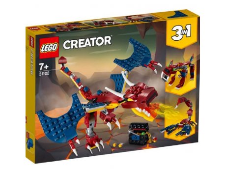 LEGO CREATOR EXPERT 31102 PLAMENI ZMAJ