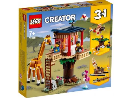 LEGO CREATOR EXPERT 31116 KUĆICA NA DRVETU U SAVANI