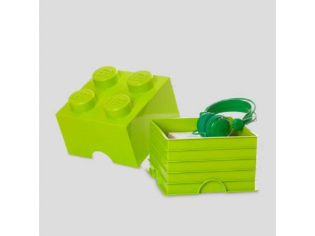 LEGO KUTIJA ZA ODLAGANJE (4): SVETLOZELENA
