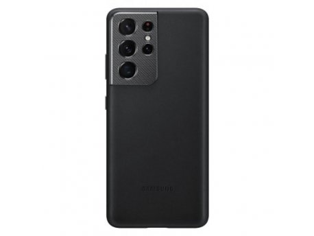 SAMSUNG Kožna leda S21+ CRNA