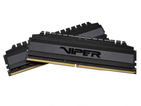 PATRIOT 16GB DDR4 (2x8GB), 4000MHZ, Patriot Viper 4 Blackout Series, PVB416G400C9K