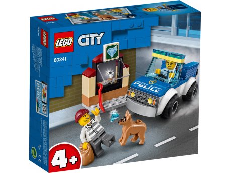 LEGO 60241 POLICIJA: PATROLA SA PSOM (4+)