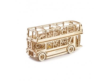 INVENTO 3D drvena maketa - Londonski autobus