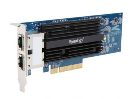 SYNOLOGY Dual-port, 10GBASE-T add-in card for Synology NAS, E10G18-T2