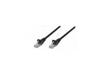 INTELLINET Patch Cable, Cat6 compatible, U/UTP, 20m, Black