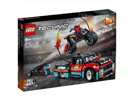 LEGO 42106 AKROBATSKI KAMION I MOTORCIKL