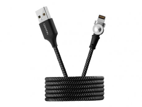 CANYON Rotating magnetic lightning charging cable, Power output 5V/2A (no data transfer)