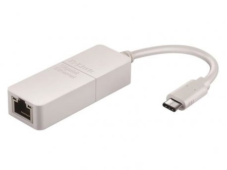 D LINK Adapter USB-C to Gigabit Ethernet DUB-E130