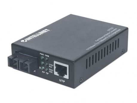 INTELLINET Fast Ethernet Single Mode Media Converter