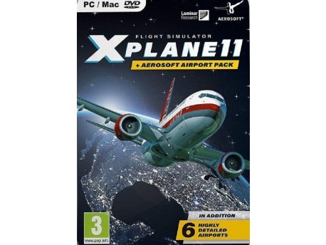 EXCALIBUR GAMES PC Xplane 11 & Aerosoft Airport Collection