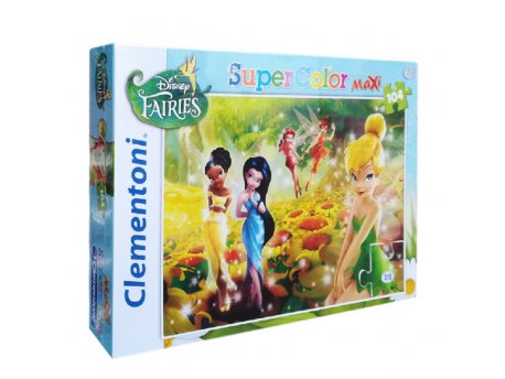 CLEMENTONI Puzzla 104 el maxi Disney Fairs
