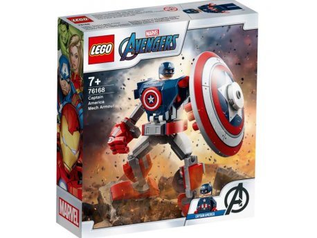 LEGO 76168 MEHA-OKLOP KAPETAN AMERIKE