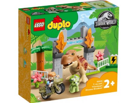 LEGO DUPLO 10939 TI-REKSOVO I TRICERATOPSOVO BEKSTVO