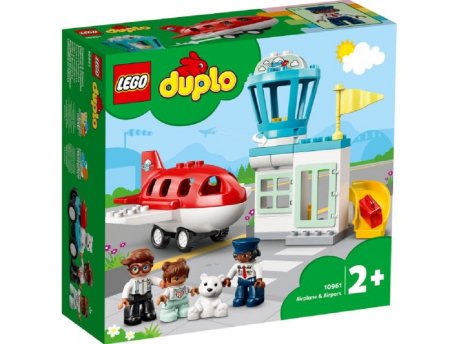 LEGO DUPLO 10961 AVION I AERODROM