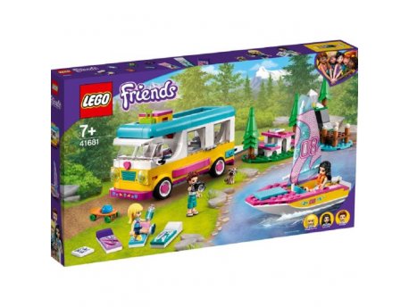 LEGO 41681 ŠUMSKI KAMPER I JEDRILICA