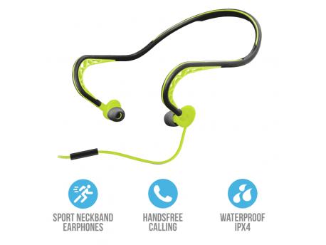 TRUST Slušalice  Ludo žične/neckband sport bubice