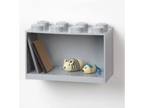 LEGO POLICA U OBLIKU KOCKE (8), SIVA