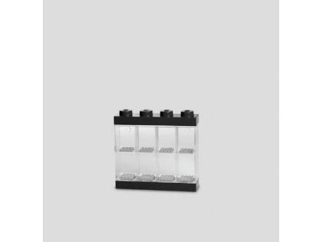 LEGO IZLOŽBENA POLICA ZA 8 MINIFIGURA: CRNA