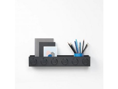 LEGO POLICA ZA KNJIGE, CRNA