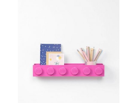 LEGO POLICA ZA KNJIGE, PINK